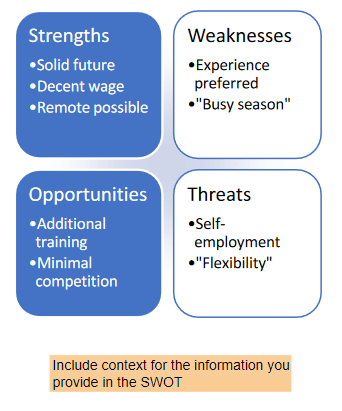 Criticism for the Industry Analysis Report